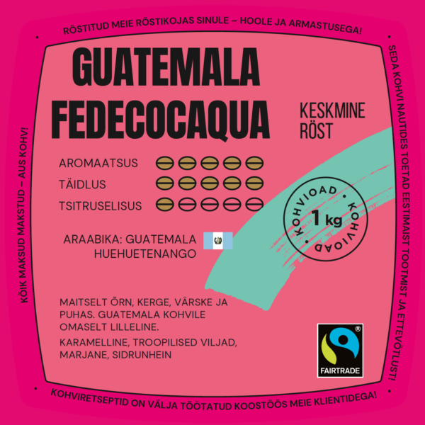 CoffeeCup Guatemala Fedecocagua 1 kg